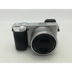 【中古】SONY α6400 ダブルズームレンズキット ILCE-6400Y シルバー【大須】保証期間１ヶ月【ランクB】