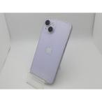 【中古】【赤ロム保証あり】Apple au 【SIMフリー】 iPhone 14 128GB パープル MPUY3J/A【横浜】保証期間１週間【ランクC】