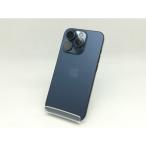 【中古】Apple au 【SIMフリー】 iPhone 15 Pro 128GB ブルーチタニウム MTUA3J/A【町田】保証期間１ヶ月【ランクC】