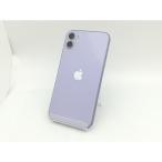 【中古】Apple SoftBank 【SIMロック解除済み】 iPhone 11 64GB パープル MWLX2J/A【三宮センター】保証期間１週間【ランクC】