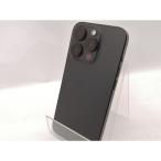 【中古】Apple 国内版 【SIMフリー】 iPhone 15 Pro 128GB ブラックチタニウム MTU73J/A【DS秋葉】保証期間１ヶ月【ランクB】