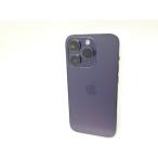 【中古】Apple docomo 【SIMフリー】 iPhone 14 Pro 128GB ディープパープル MQ0F3J/A【吉祥寺】保証期間１週間【ランクC】