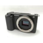 【中古】SONY VLOGCAM ZV-E10 ボディ ブラック【新宿2】保証期間１ヶ月【ランクB】