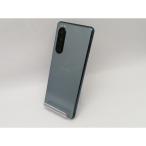 【中古】SONY au 【SIMフリー】 Xperia 5 III グリーン 8GB 128GB SOG05【池袋東口】保証期間1ヶ月【ランクC】