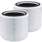 空気清浄機フィルター 2個セット 空気清浄機Core 200S 交換用フィルター Core 200S フィルター 多重フィルター 集じん 花粉防護 脱臭 除菌 HEPAフィルター