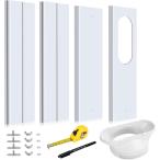 窓用ダクトパネル 4枚セット ダクトパネル スポットエアコン用 大窓と小窓に適用 隙間なし ウィンドシールド 窓枠シールド調整 新型ダクトアダプター 口径150