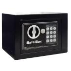  электронный сейф 6L для бытового использования маленький размер для бизнеса a4 файл соответствует с цифровой клавиатурой сейф противоугонное цифровой клавиатура срочный ключ . разблокировка 