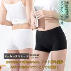 レディースボクサー【2枚】 シームレスショーツ レディースショーツ レディース ショーツ レッグショーツ アイスシルク 綿 下着 女性 サテン パンツ