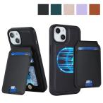 ショッピングiphone12 iPhone14 ケース iPhone12 マグセーフカードケース 13mini 13Pro 13ProMax iPhone14 Plus Pro Max スマホケース カード収納 ウォレット magsafe対応 耐衝撃