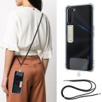 OPPO Reno3 A スマホケース ショルダー 透明ケース oppo reno 3a tpu ケースカバー オッポ リノ 3a ケース ネックストラップ ストラップホルダー