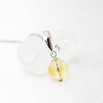 シトリン黄水晶ペンダントネックレス...