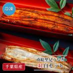 国産 南総里見うなぎ 紅白セット 国産うなぎ（蒲焼き(大)×1尾・白焼き(大)×2尾） 国産 日本産 養殖 鰻 ウナギ 蒲焼き カバ焼き かば焼き 冷凍 千葉県 鋸南町