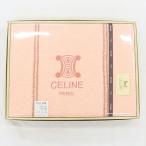  с коробкой не использовался товар / нераспечатанный Celine розовый хлопок 100% 140×190 махровое покрывало OGH 2000000 NSK