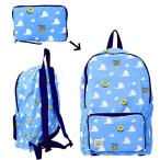 ショッピングトイストーリー エコリュック トイストリー ブルー エコバッグ リュックサック 旅行 ショッピング 鞄 軽量 バックパック 入園 入学 通園 通学 子供用 リュック 送料無料