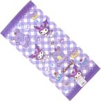 クロミちゃん タオル ファンシースナック フェイスタオル 34x75cm 綿100% サンリオ クロミ キャラクター 入園 入学 クリスマスプレゼント パープル 送料無料