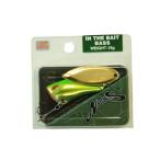 ノリーズ インザベイトバス 18g #BR-139 グリーンバックイエローゴールド