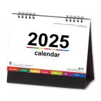 2025年  カレンダー  卓上カレンダー カラーインデックス  NK-8516