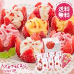 母の日 プレゼント 2024 ギフト 花以外 スイーツ お菓子 洋菓子 アイスクリーム 食品 食べ物 博多あまおう 花いちごのアイス M-A-D7R