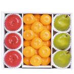  подарок по случаю конца года . лет .2025 фрукты подарок Nagano префектура производство солнечный .. яблоко Yamagata префектура производство la Франция Wakayama префектура производство мандарин комплект фрукты гурман еда бесплатная доставка 