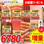 お歳暮 御歳暮 2025 ハム ギフト セット ウインナー ソーセージ 生ハム 北海道 トンデンファーム 食品 食べ物 グルメ 送料無料 TNB-605
