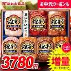 お中元 御中元 2025 ハム ギフト セット 食べ物 贈り物 食品 グルメ ウインナー ソーセージ 丸大食品 丸大ハム 煌彩 送料無料 MV-507