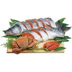  подарок по случаю конца года . лет .2025 морепродукты морепродукты seafood подарок Hokkaido морепродукты тест путешествие новый наматывать лосось лосось арамаки половина . порез . шерсть ... минтаевая икра комплект ваш заказ гурман еда рефрижератор W-100