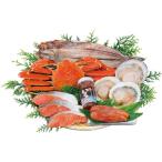  внутри праздник . ответ морепродукты морепродукты seafood подарок новый Hokkaido морепродукты гурман комплект ...... нерка северный однопёрый терпуг ...... высококлассный еда N120 подарок по случаю конца года 