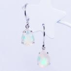 PT1.2ctオパールピアスペアシ...