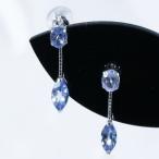 【ティファニー命名タンザナイト】K18WG 0.8ct タンザナイトピアス  マーキスカット 18金 ホワイトゴールド 12月誕生石　クリスマス　ギフト　結婚式