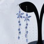 【ティファニー命名タンザナイト】K18WG 4.2ct タンザナイトピアス アメリカン 18金 ホワイトゴールド 12月誕生石　クリスマス　ギフト　結婚式