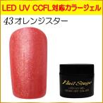 Yahoo! Yahoo!ショッピング(ヤフー ショッピング)カラージェル LED UV ジェルネイル ソークオフ5ml No.43 オレンジスター