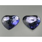 Yahoo! Yahoo!ショッピング(ヤフー ショッピング)デコパーツ ラインストーン アクリルハート21mmライトパープル10個入り