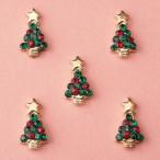 Yahoo! Yahoo!ショッピング(ヤフー ショッピング)メタルパーツ ネイルジュエリー クリスマスツリー ５個入り