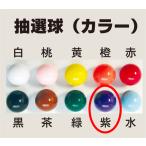 抽選玉 紫色 100個【抽選器の玉・抽選球  紫 100個】ガラガラ抽選器の抽選球・ガラポン抽選機の玉