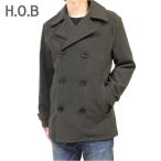 H.O.B HOUSE OF BLUES house ob блюз шерсть melt n бушлат P- пальто wool pea coat внешний жакет шерсть 60%