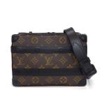  Louis * Vuitton LOUIS VUITTON сумка на плечо руль * soft багажник M45935 монограмма * мака sa- парусина чёрная кожа 