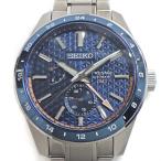 セイコー SEIKO 腕時計 プレサージュ シャープエッジドシリーズ SPB217J1/6R64-00C0 GMT デイト 裏スケ パワーリザーブ表示