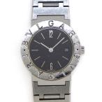 ブルガリ BVLGARI 腕時計 ブルガリブルガリ BB26SS デイト ブラック文字盤 SS クオーツアナログ