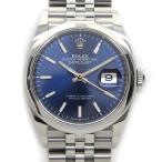 ロレックス Rolex 腕時計 デイトジャスト 126200 ルーレット刻印 ランダムシリアル サンレイ ブルー文字盤 デイト 夜光針/インデックス