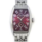 フランクミュラー FRANCK MULLER 腕時計 トノウカーベックス 1750S6J 日本限定モデル レッド ギョーシェ文字盤 スモールセコンド