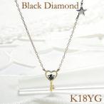 Yahoo! Yahoo!ショッピング(ヤフー ショッピング)ネックレス 18金 レディース ダイヤモンドネックレス ブラックダイヤ ペンダント CAN-0108