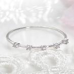 ピンキーリング K18 極細リング ダイヤ ホワイトゴールド 18金 プレゼント CAR-0099KW