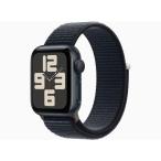 ショッピングapple watch ★新品未開封 Apple Watch SE 第2世代 GPSモデル 40mm MRE03J/A [ミッドナイトスポーツループ]