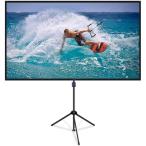 4K соответствует проектор экран независимый тип портативный штатив тип закрытый наружный двоякое применение максимальный 100 type ( экран 131 X 227cm) 16:9 поле зрения угол 