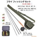 フライフィッシングセットフライ セット ロッド 竿 リール ライン ルアー フィッシング 釣り 釣具