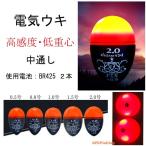 電気ウキ 0.8号 昼夜兼用 中通し 円錐 ウキ BR425 夜釣り ウキ