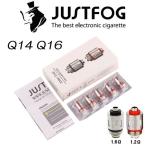 JUSTFOG Q14 Q16 P16 compact14 コイル ジャストフォグコイル 5個入り 正規品 電子タバコ