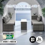 ラタン調ガーデンファニチャーセット ガーデンテーブルセット ガーデンチェアー 家具 樹脂 ホテル カフェ ベランダ テラス 屋外家具 高級 ソファ