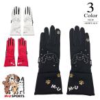 ショッピングゴルフグローブ MUスポーツ ゴルフ グローブ 703r6828（M/L寸：レディース） 2025新作 M.U SPORTS メール便