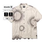 ROARK ロアーク メンズ トップス 半袖シャツ 肌触り快適 ボックスシルエット オープンカラーシャツ テンセル素材 通気性 SONS OF THE SUN GONZO RWJ1122